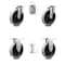 Service Caster 5" Rubbermaid Cart Casters - Non-Marking Wheel 4400 Series 4500 Series, 4PK RUB-SCC-05S510-TPRS-2-R-2 - alternate 1